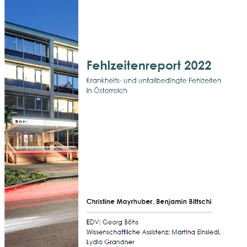 Mehr Informationen zum Thema: Fehlzeitenreport zeigt krankheits- und unfallbedingte Fehlzeiten  des Jahres 2021