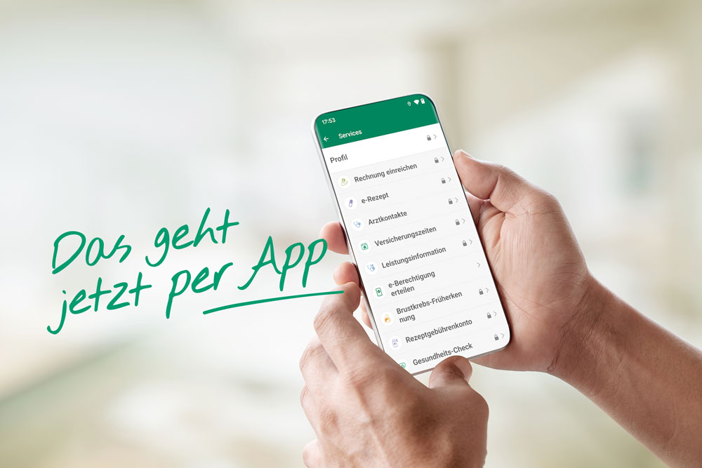 Mehr Informationen zum Thema: Holen Sie sich jetzt die MeineSV App
